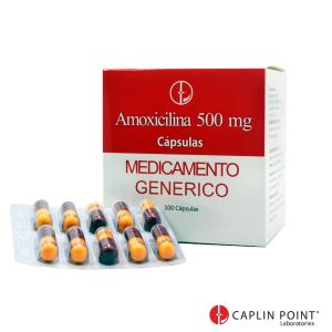 AMOXICILINA 500MG X 100 CAPSULAS